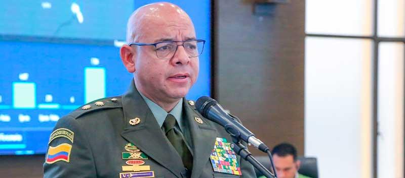 General Nicolás Zapata, Subdirector de la Policía Nacional. 