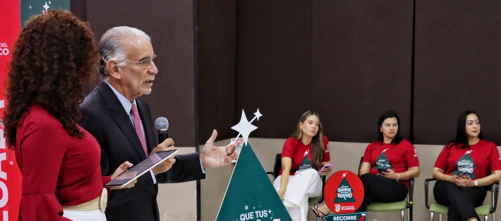 El Gobernador de Atlántico, Eduardo Verano, invitó a vivir una Navidad en paz y convivencia. 
