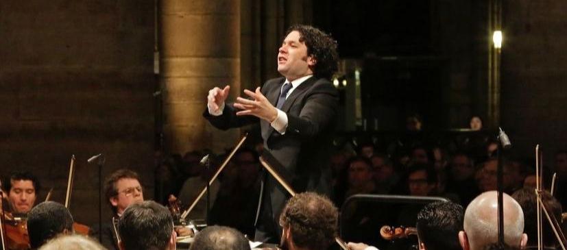 El maestro Gustavo Dudamel.