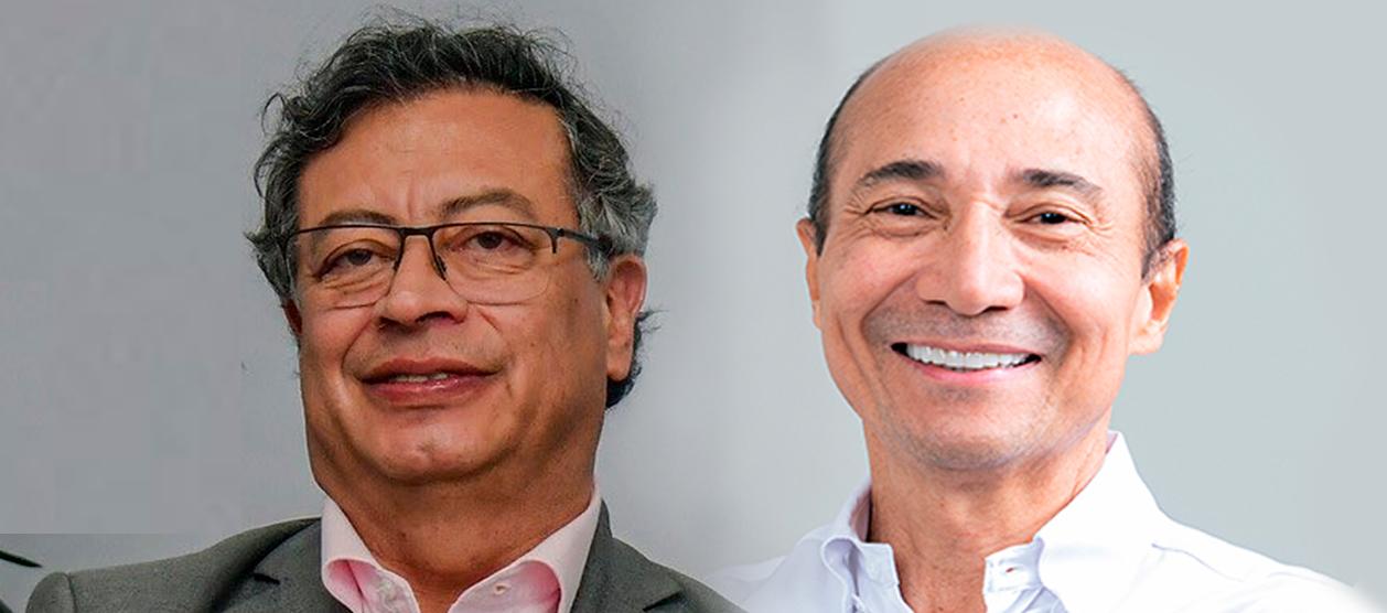 Gustavo Petro y Jaime Gonzalez