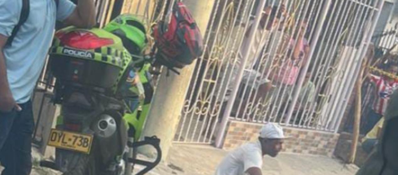 Sector en el barrio La Chinita, donde fue asesinada la mujer. 