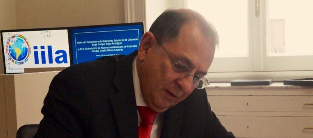 Jorge Rojas, vicecanciller.