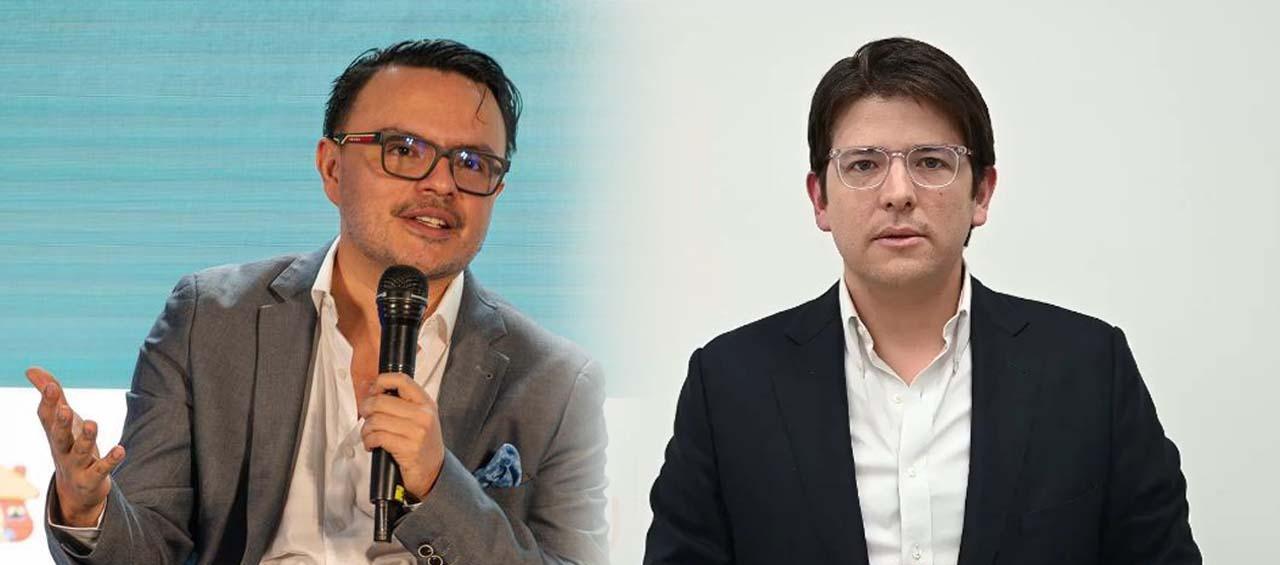 Juan Felipe Harman y Miguel Uribe Turbay.