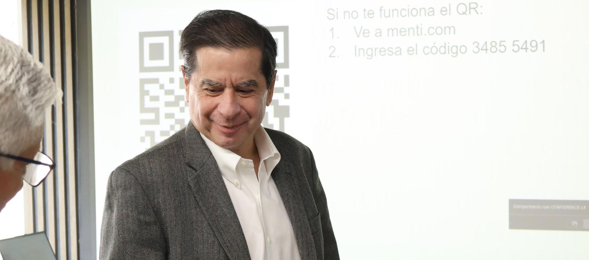 Juan Fernando Cristo, ministro del Interior.