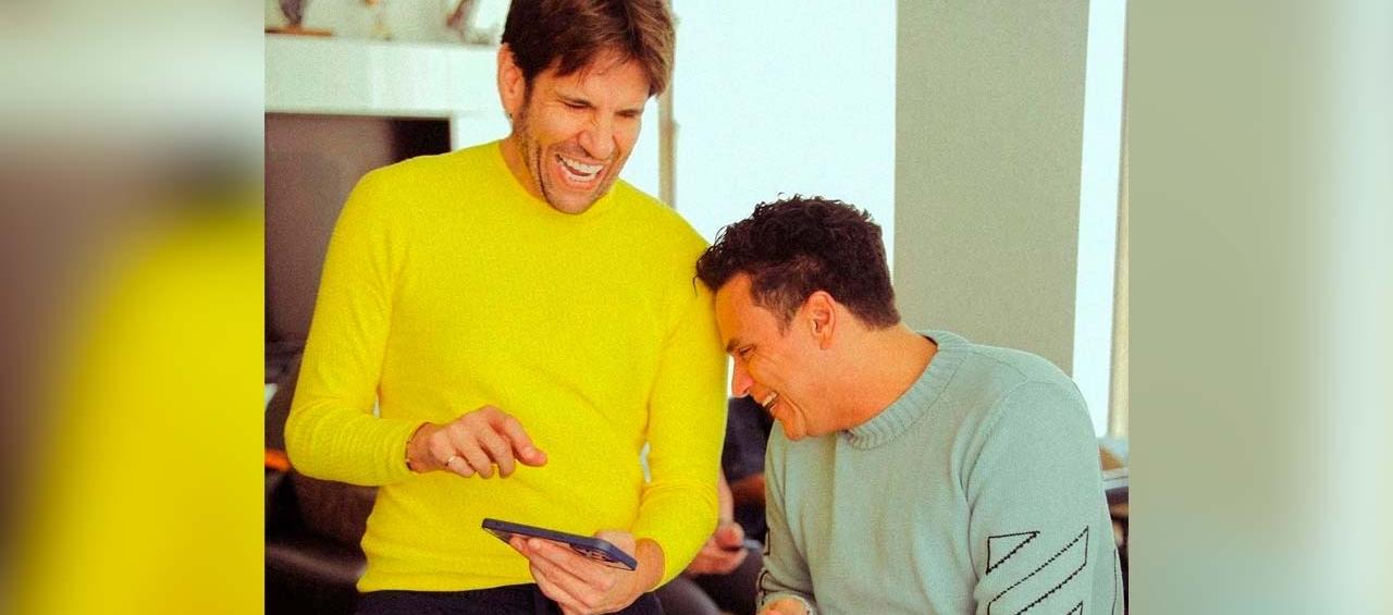 Juancho De la Espriella y Silvestre Dangond.