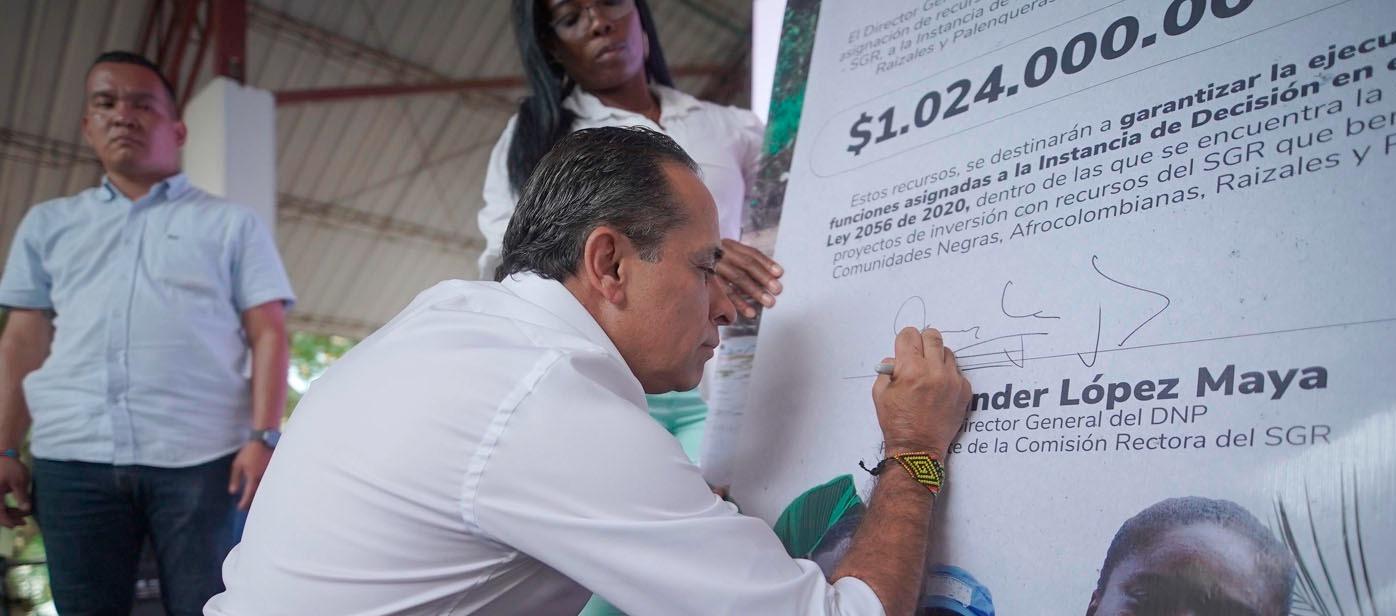 Alexander López Maya, director del Departamento Nacional de Planeación (DNP).