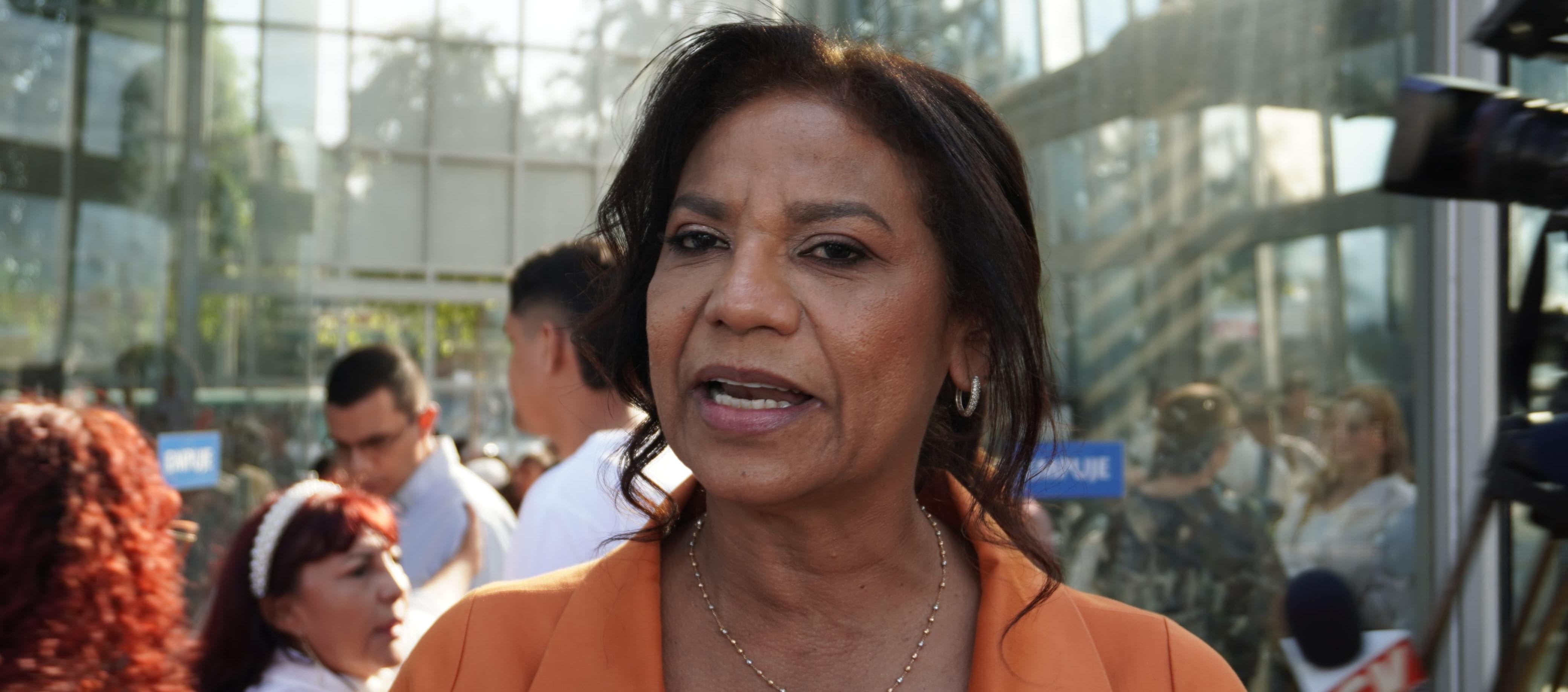 Lucy García, gobernadora de Sucre.