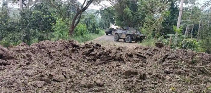 Lugar de la emboscada