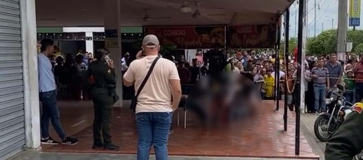 Lugar donde sucedió la masacre.