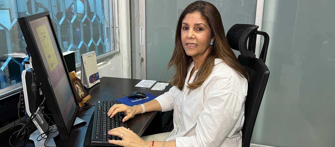 La directora de la Oficina de Pasaporte del Atlántico, Malka Irina León.