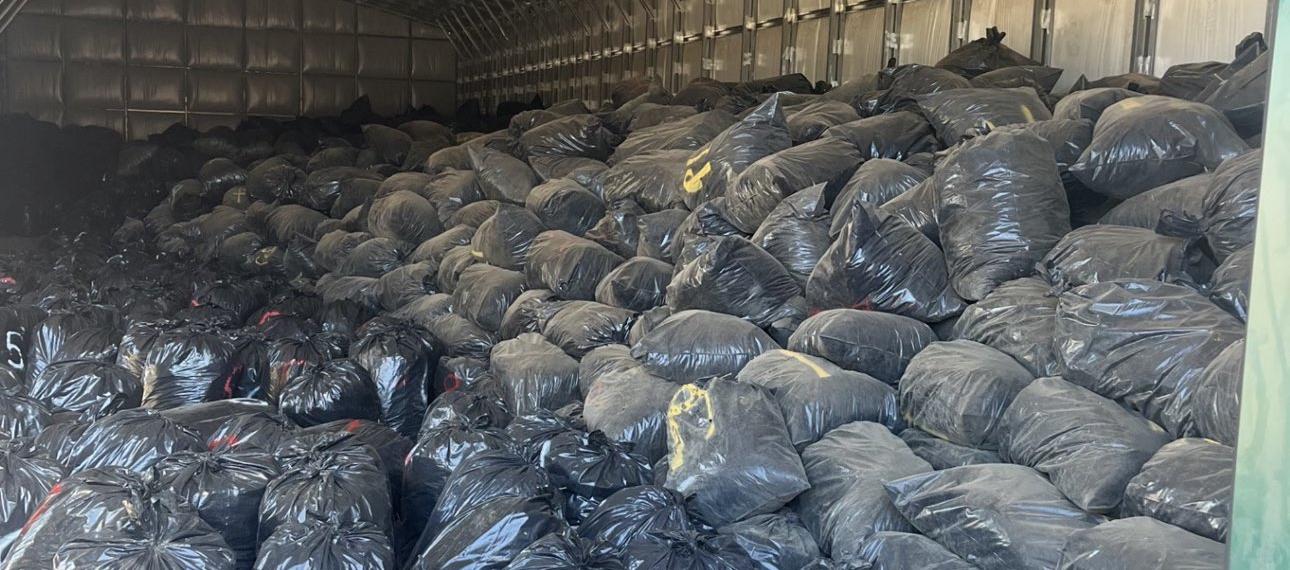 La marihuana encontrada.