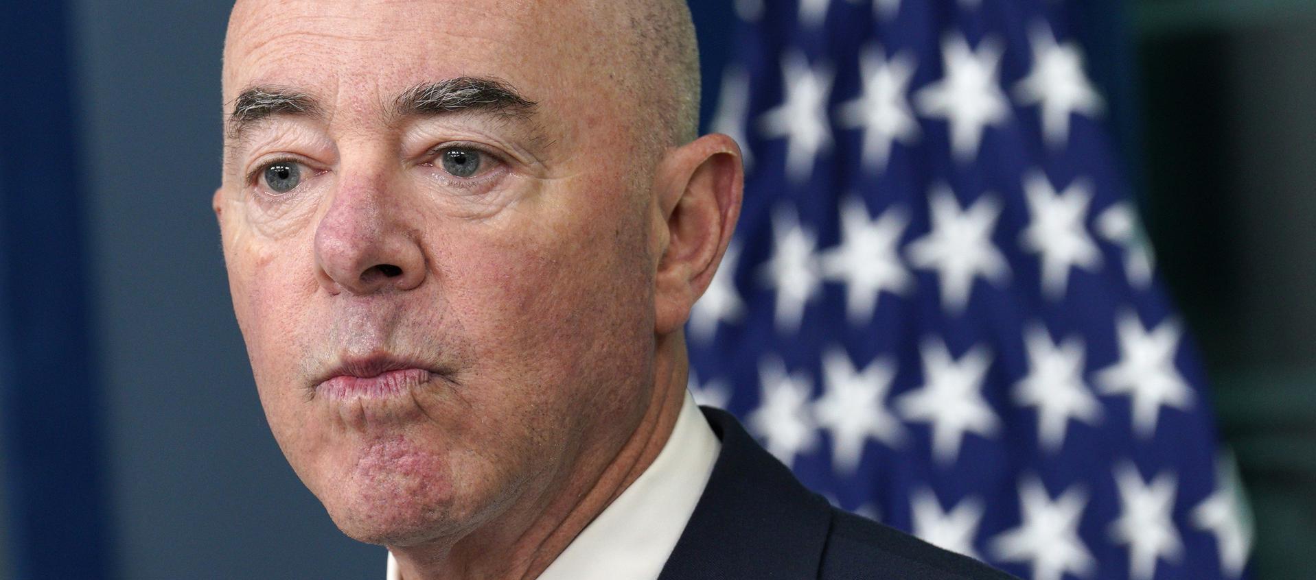 El secretario del Departamento de Seguridad Nacional de EE.UU., Alejandro Mayorkas.