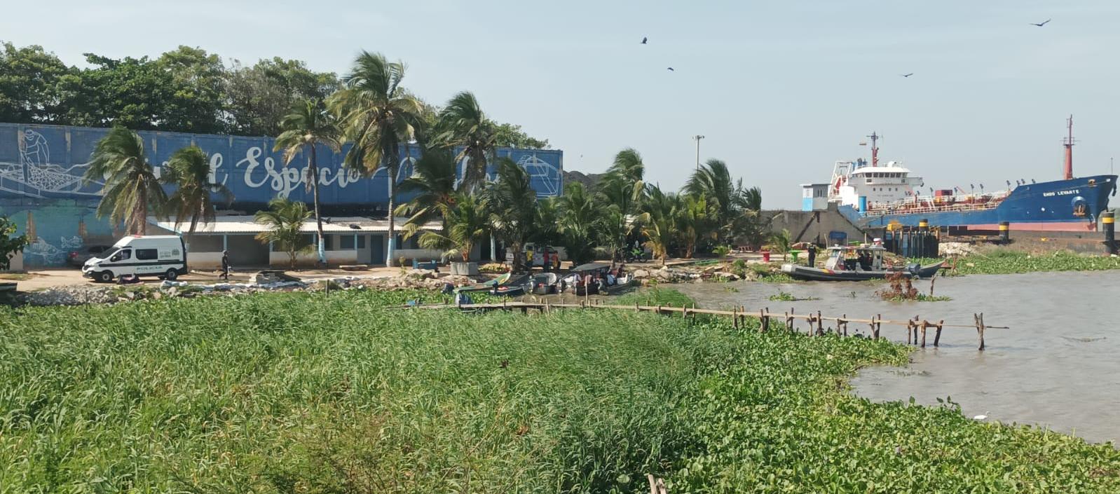 Lugar en donde fue encontrado el cadáver.