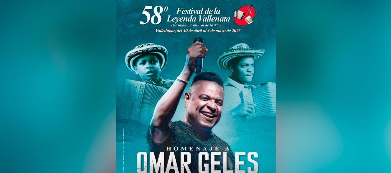 La grandeza de Omar Geles lo convirtió en un referente para el folclor.