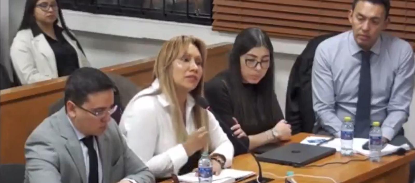 La exconsejera Sandra Ortiz.