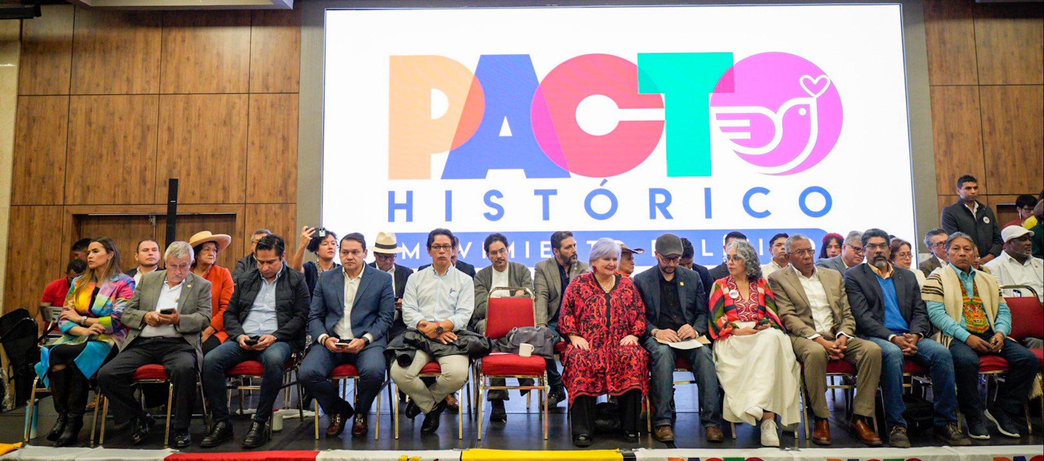 Lanzamiento del Pacto Histórico como partido único.