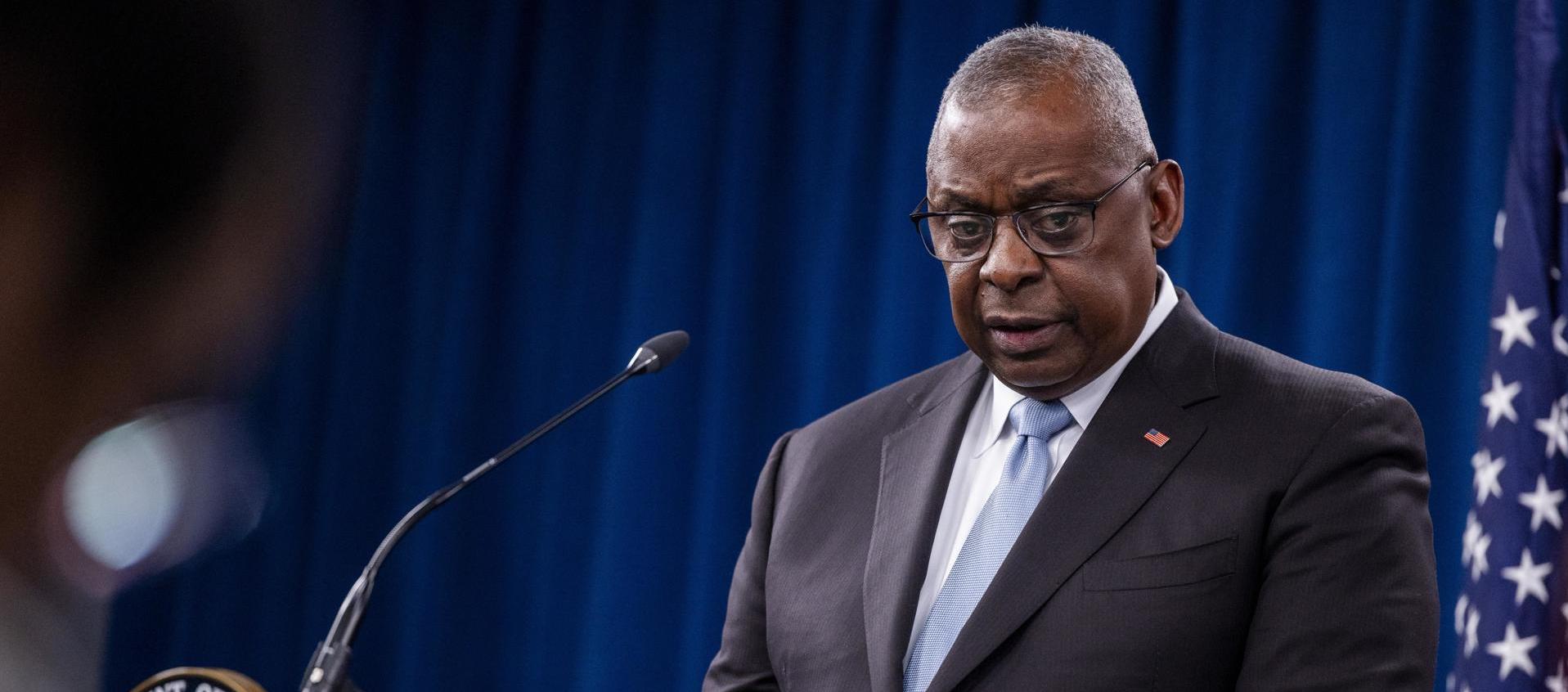 El secretario de Defensa estadounidense, Lloyd Austin.