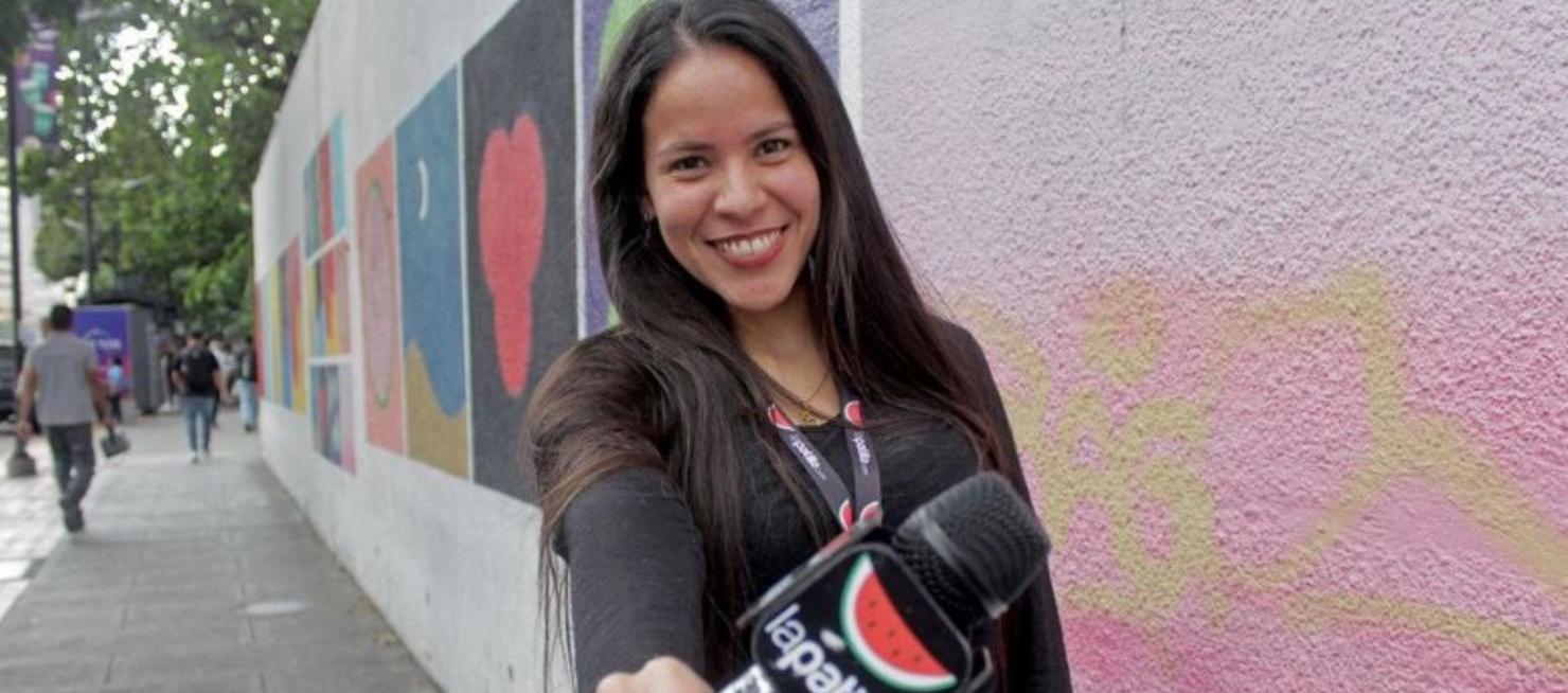 La periodista Ana Carolina Guaita.