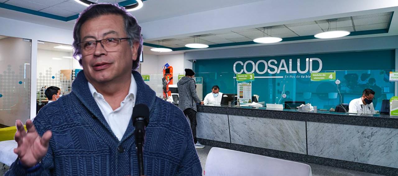 El Presidente Gustavo Petro se refirió a Coosalud EPS.
