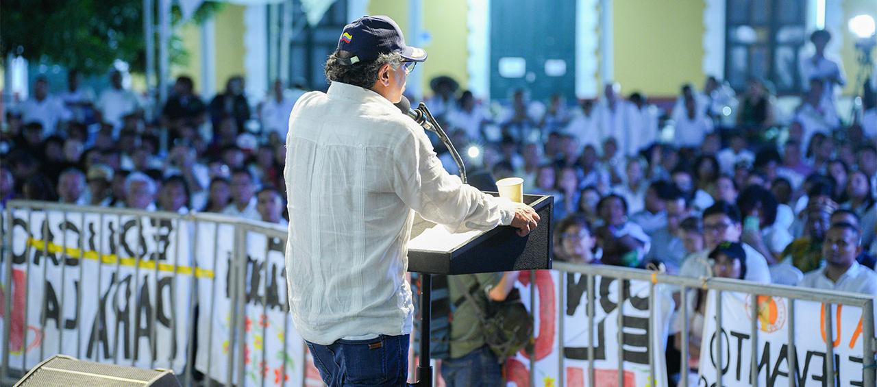 El Presidente de la República, Gustavo Petro.