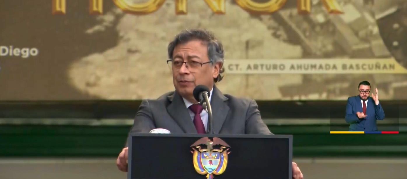 El Presidente Gustavo Petro.