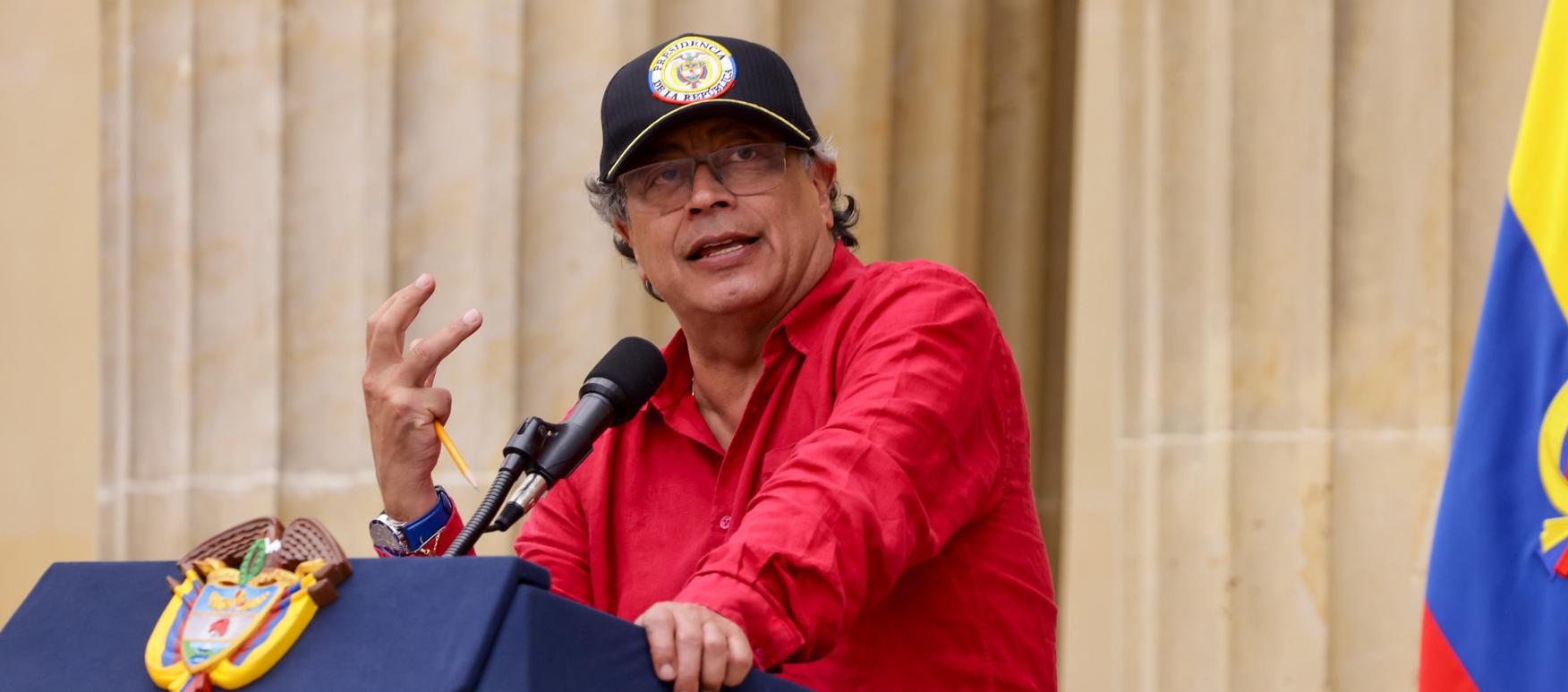 El Presidente Gustavo Petro.