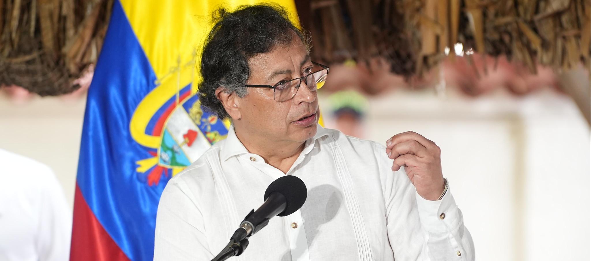 El Presidente Gustavo Petro.