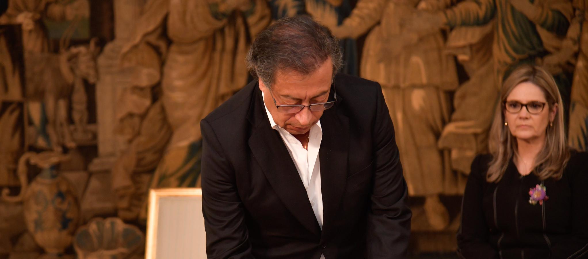 El Presidente Gustavo Petro.