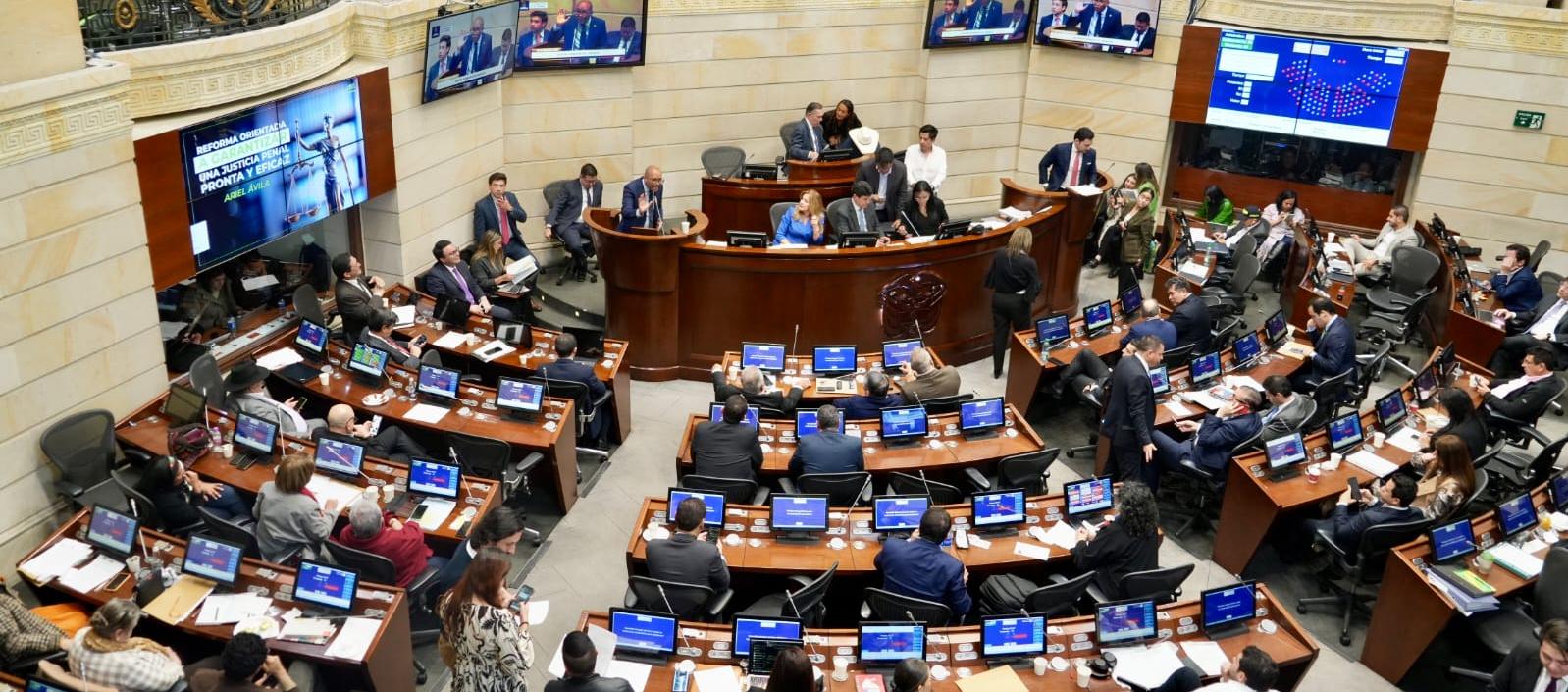 Plenaria del Senado.