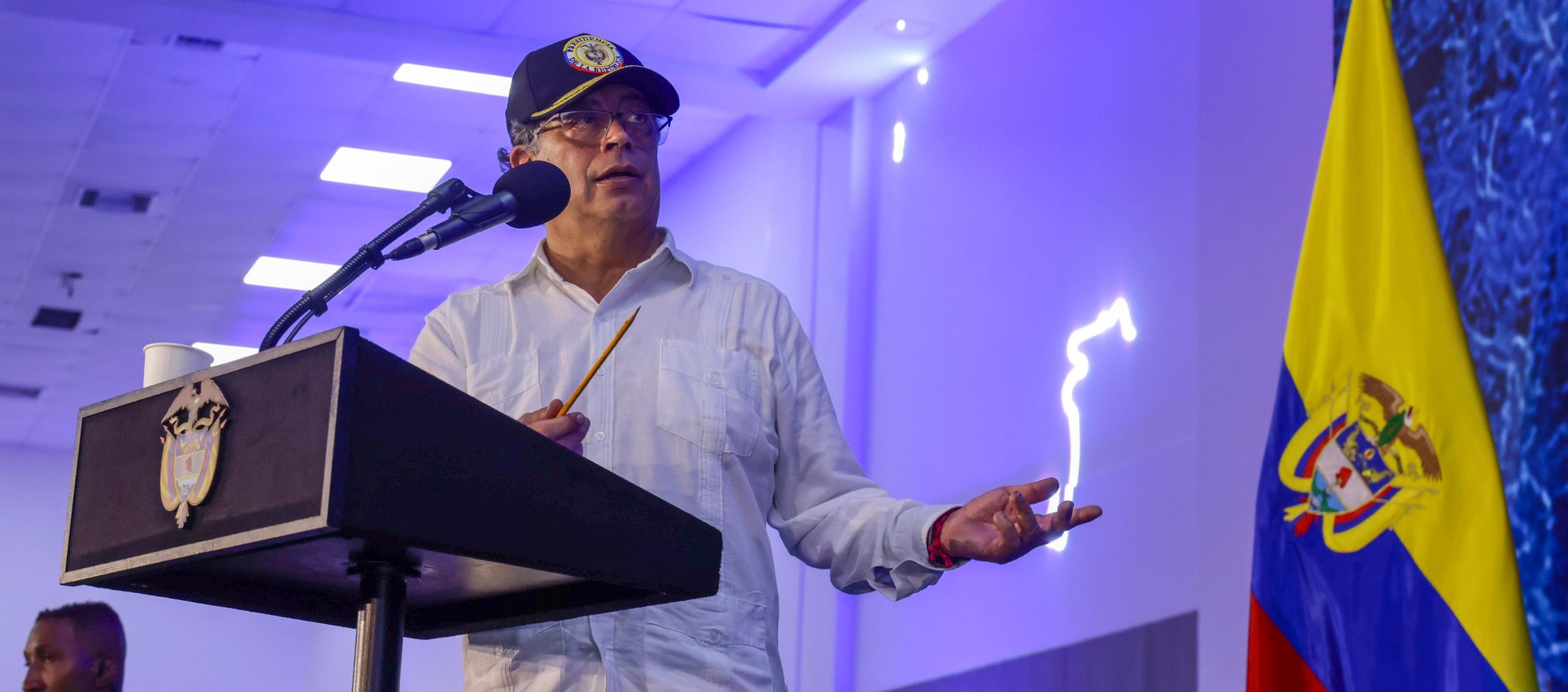 Gustavo Petro, Presidente de Colombia. 