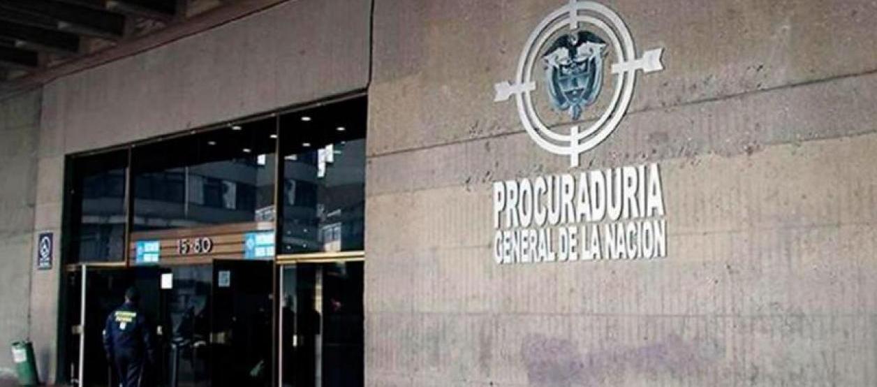 Procuraduría General de la Nación, en Bogotá. 