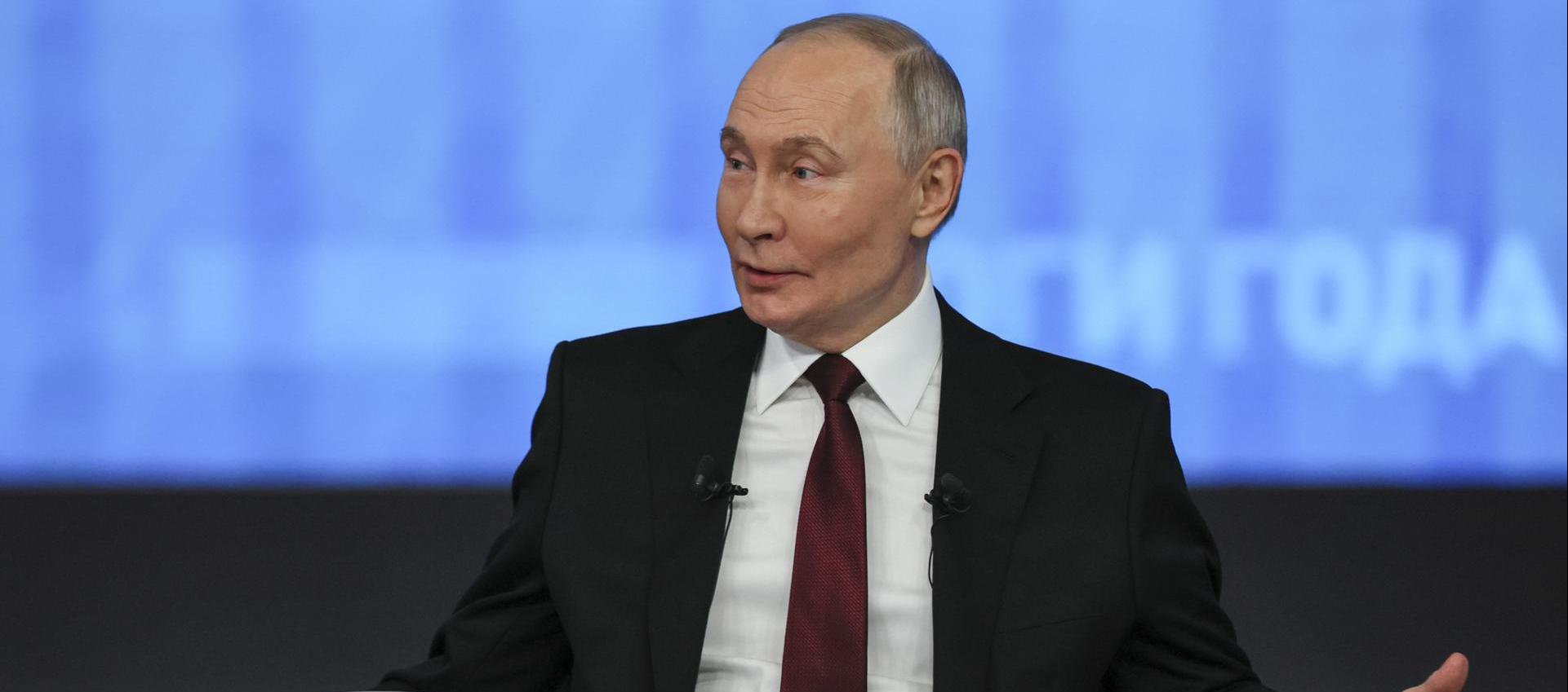 Vladímir Putin, Presidente de Rusia.