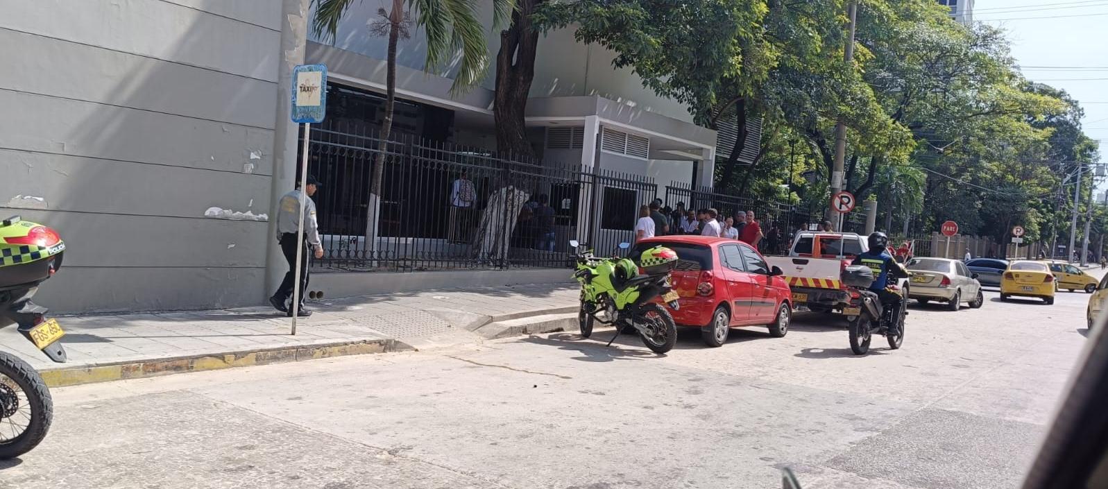 Oficinas de Tránsito departamental. 