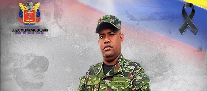 Soldado profesional Keyler Alonso Ruiz Hernández. 