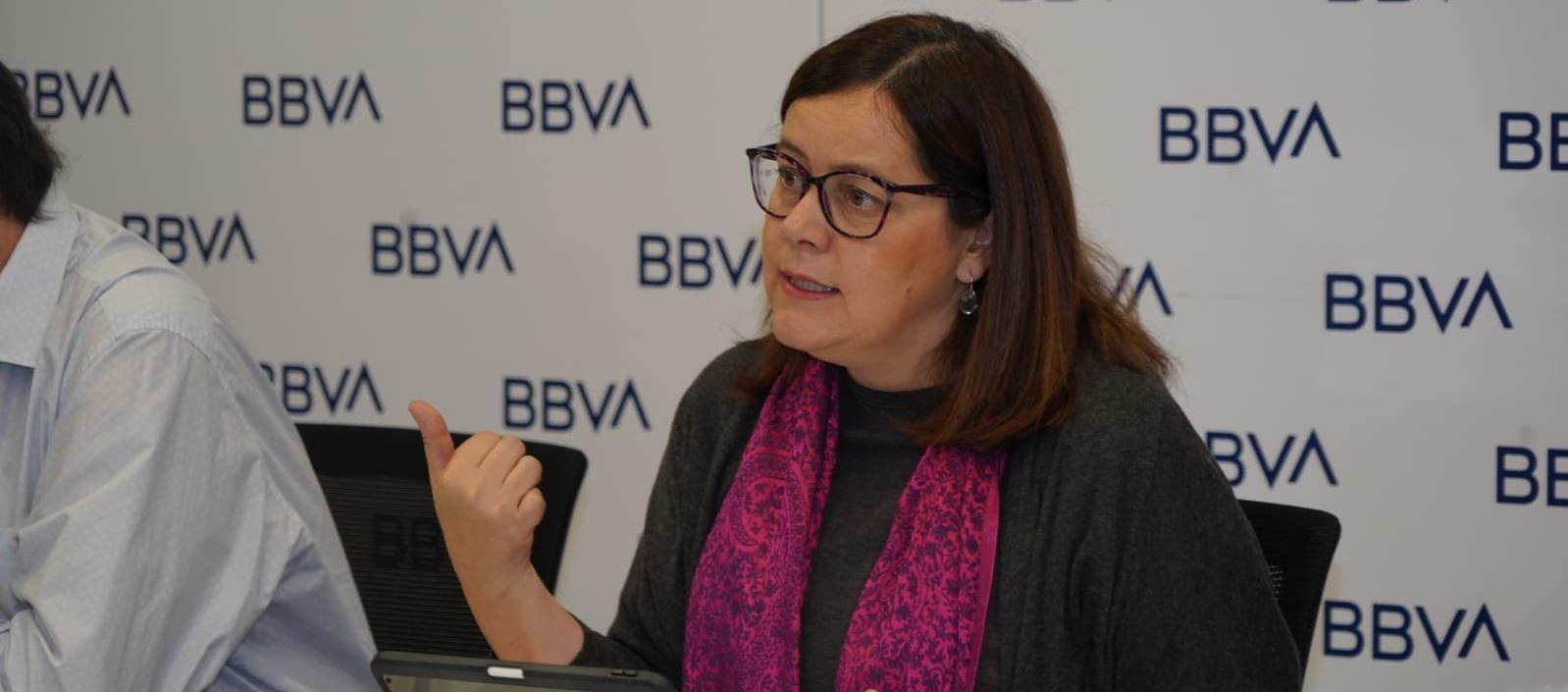 Jefe de BBVA Research para Colombia, Juana Téllez.