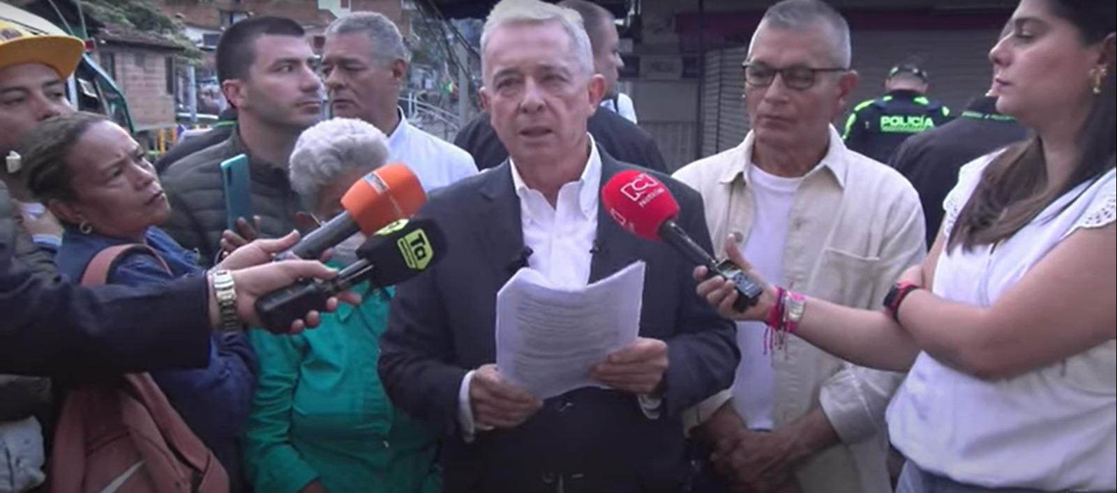 El expresidente de la República, Álvaro Uribe Vélez.