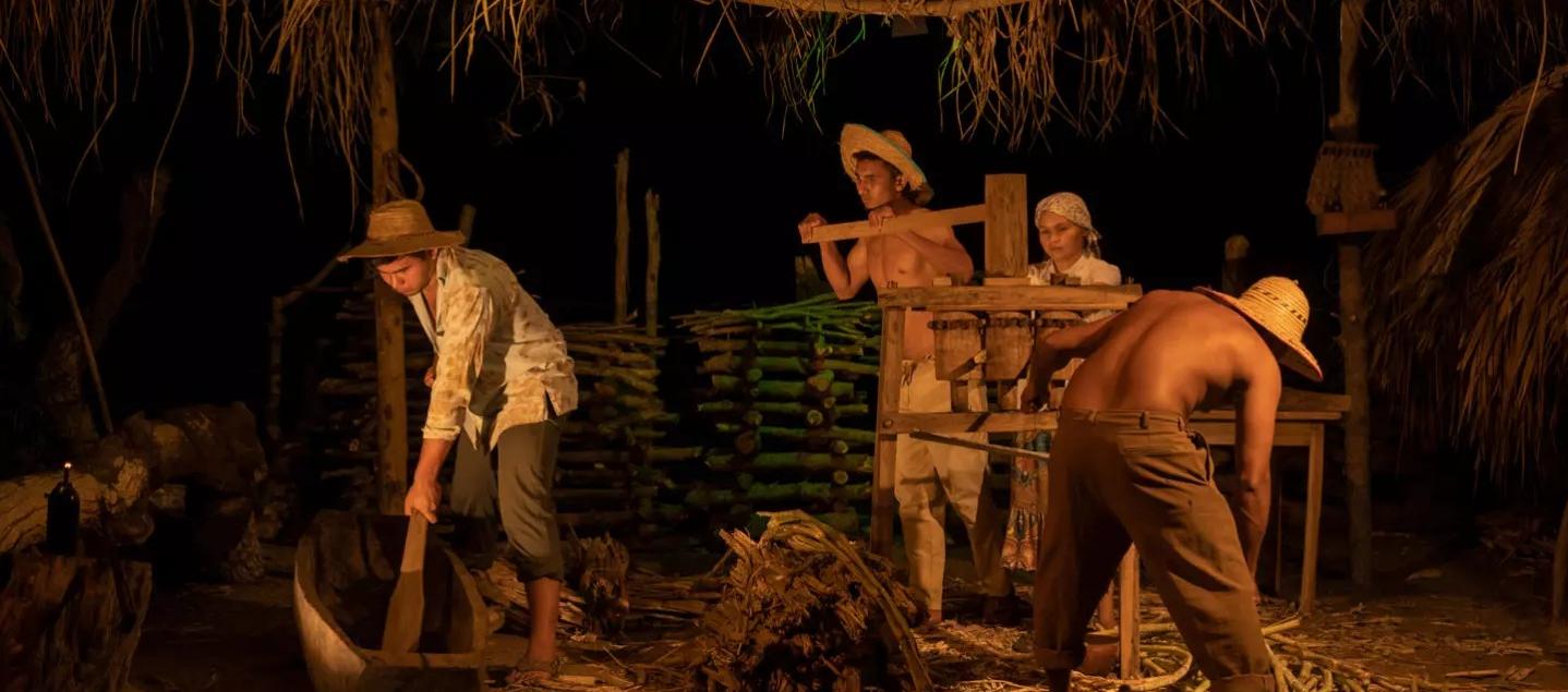 'El trapiche' de Cuadros Vivos.