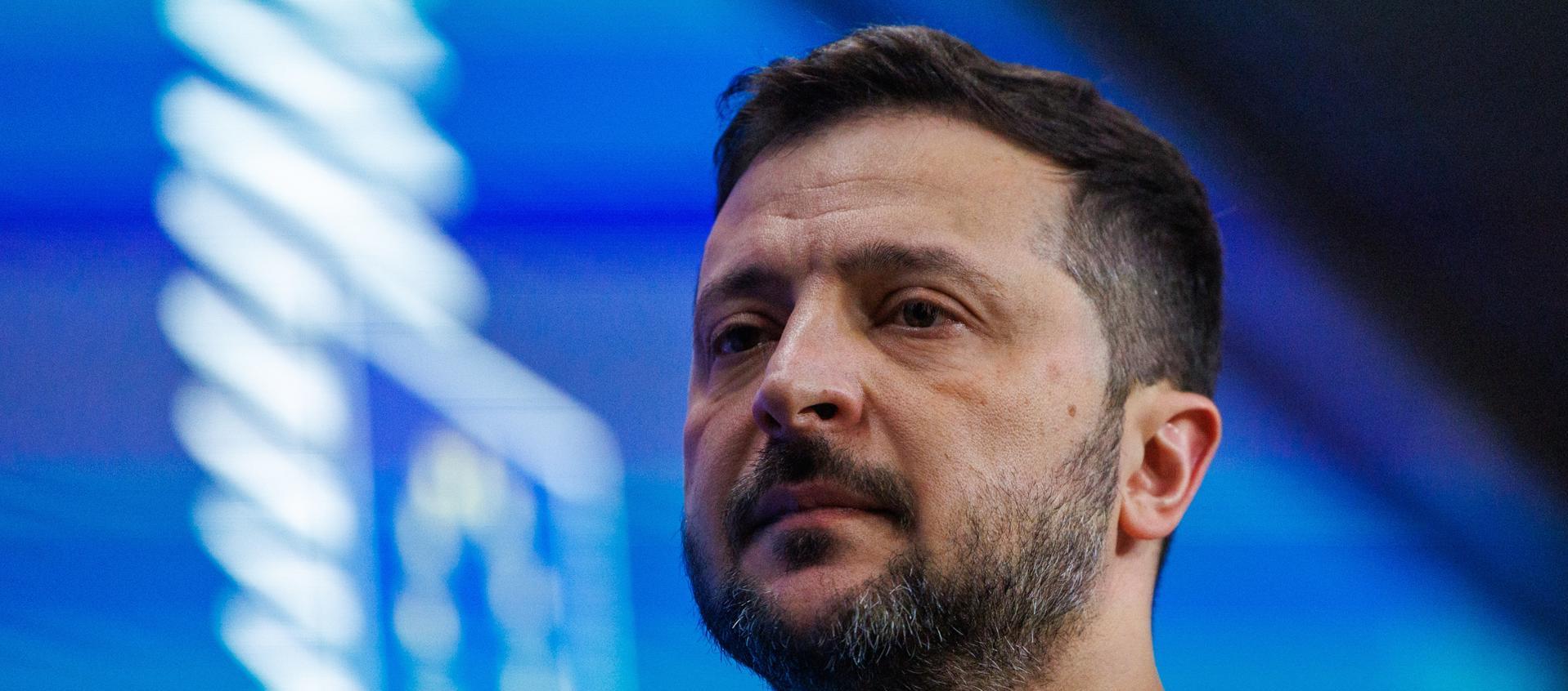 Volodímir Zelenski, Presidente de Ucrania.