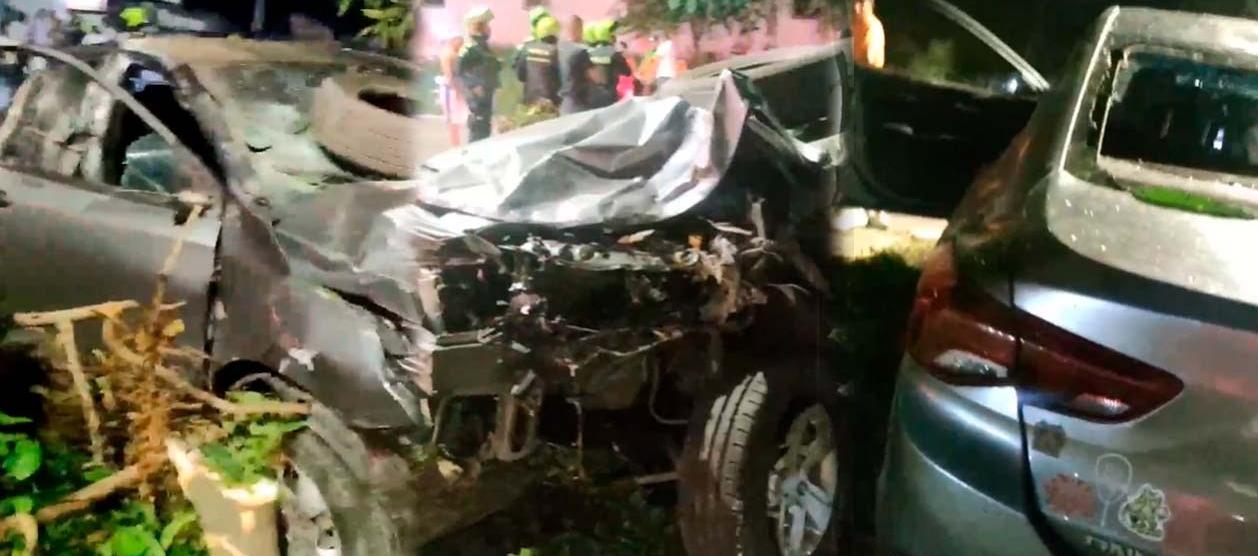  El siniestro vial ocurrió en la madrugada de este domingo 1 de diciembre.