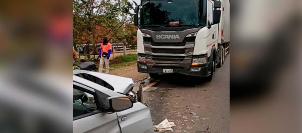 Accidente en Palmar. 