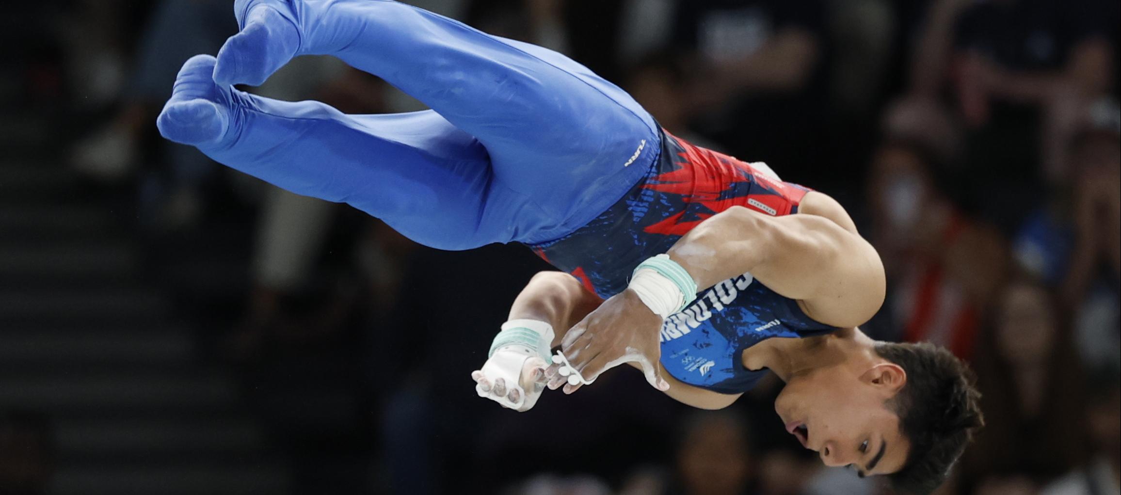 Ángel Barajas ganó medalla de plata en París 2024.