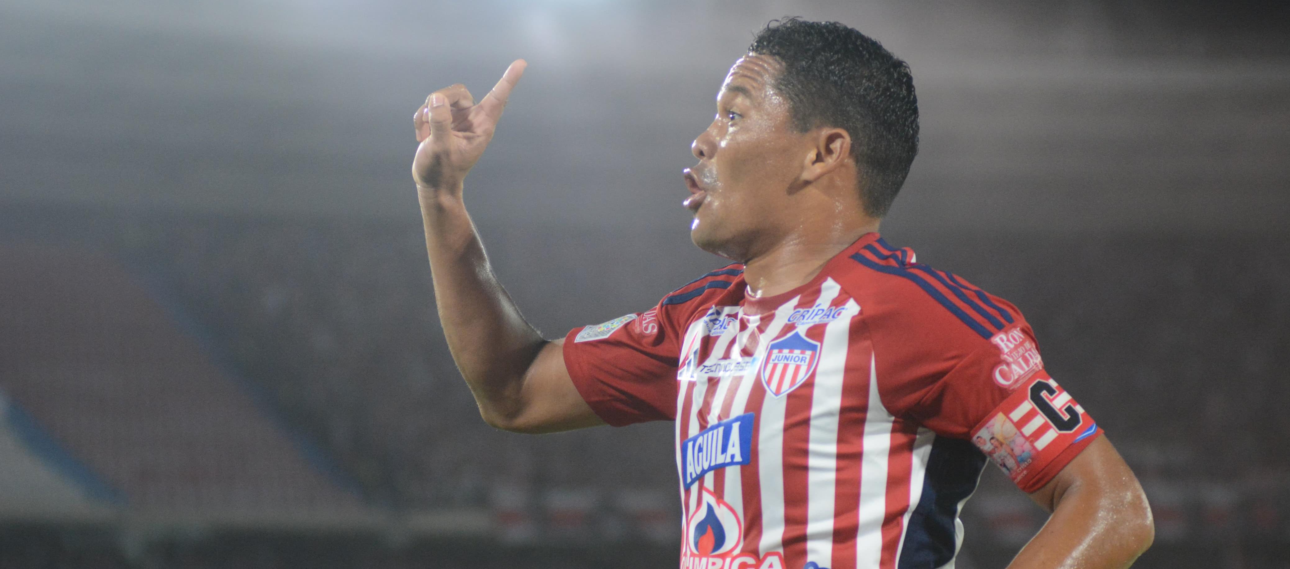 Carlos Bacca suma 24 goles con Junior en el año.