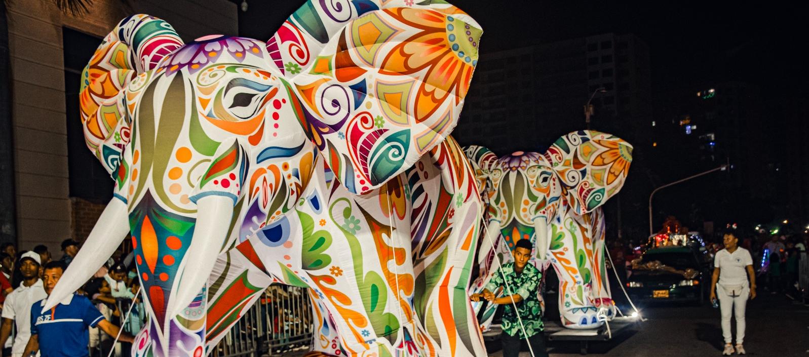 Figuras de gran tamaño adornarán las calles de Barranquilla. 