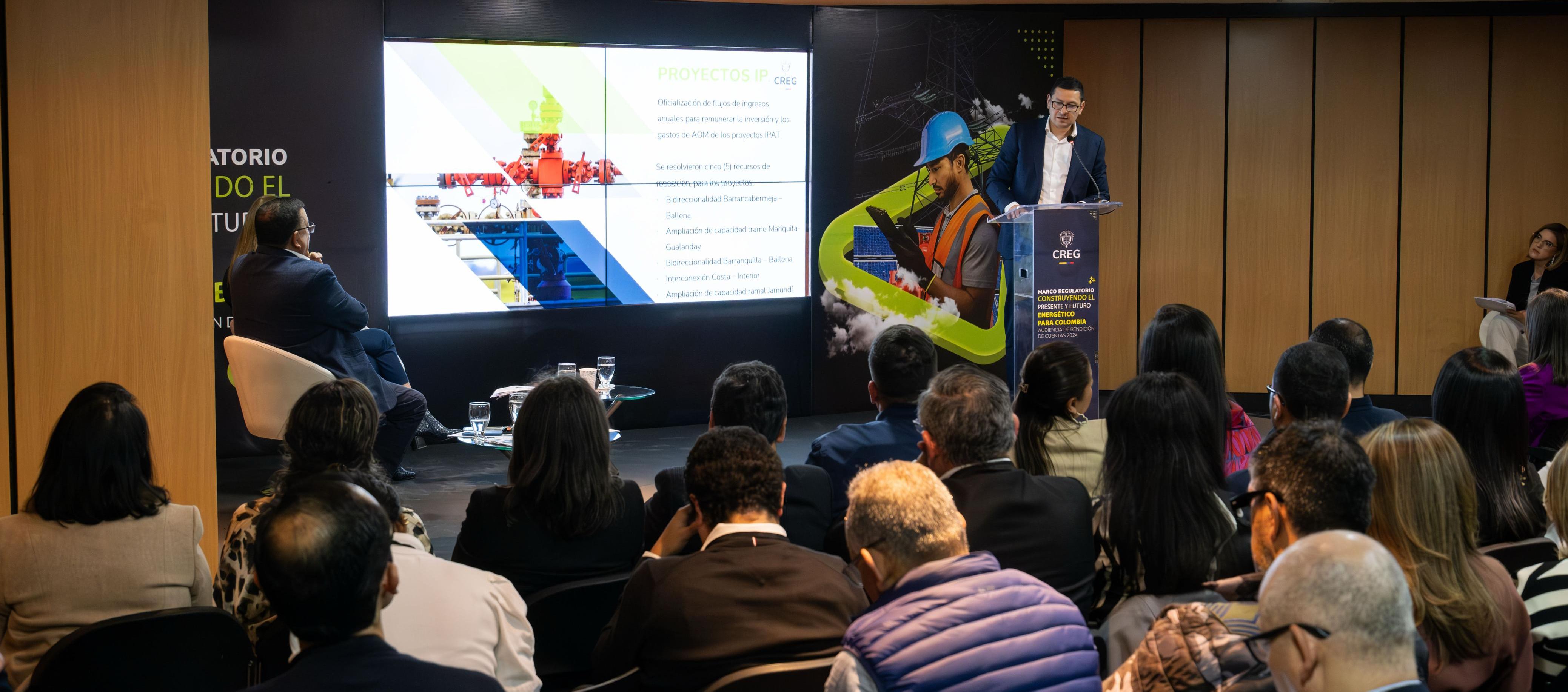 Antonio Jiménez Rivera, director Ejecutivo de la Creg.