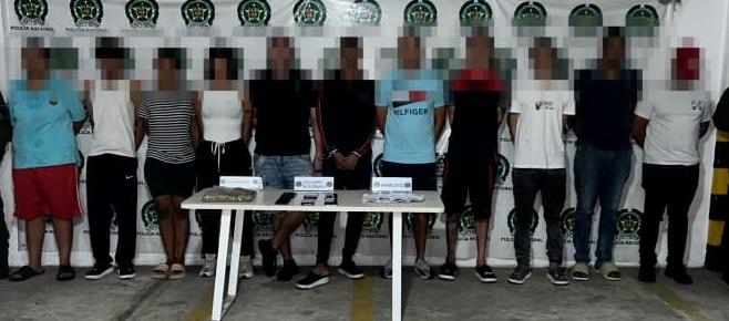 Capturados presuntos 'Costeños'. 