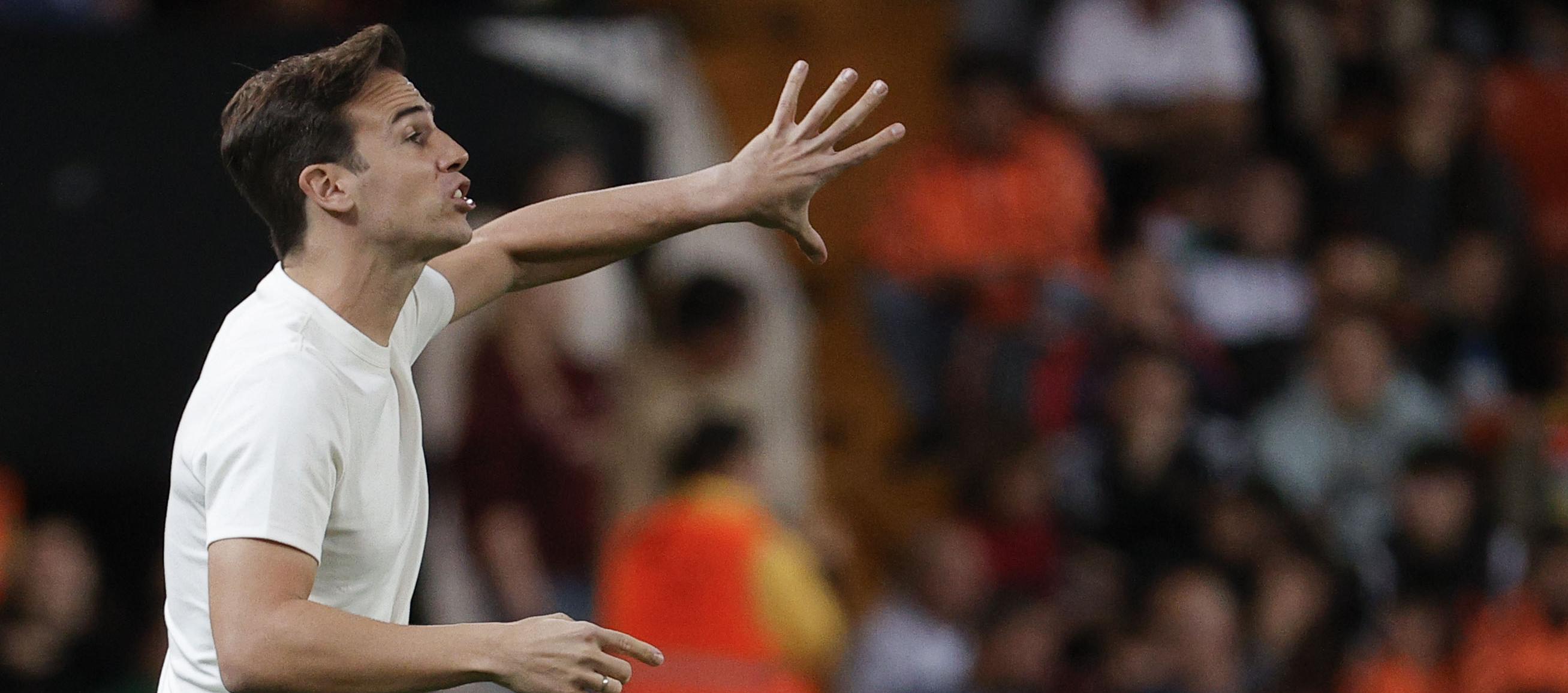 Íñigo Pérez, entrenador del Rayo Vallecano. 