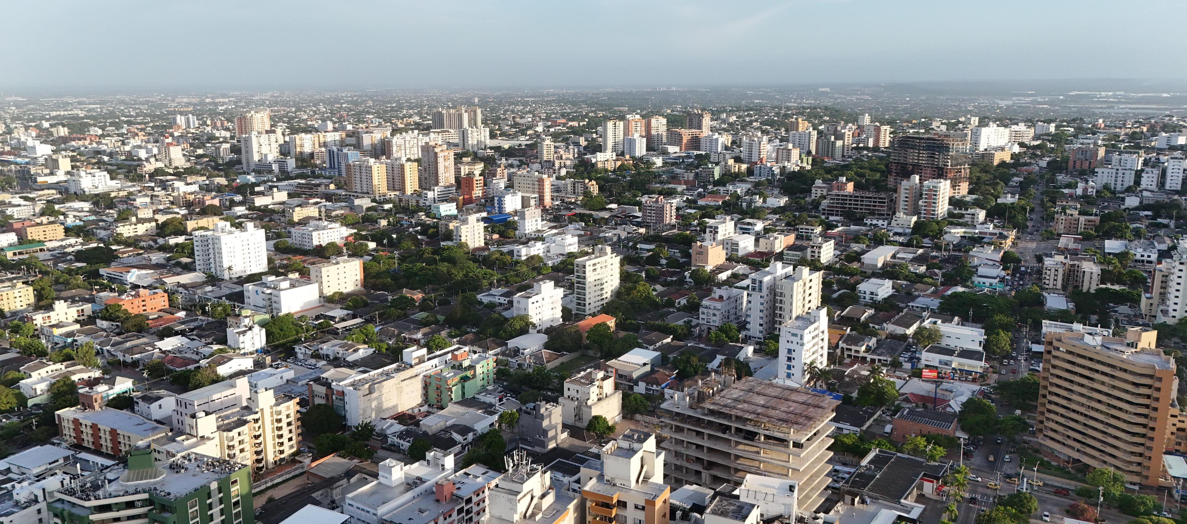 Panorámica de Barranquilla.