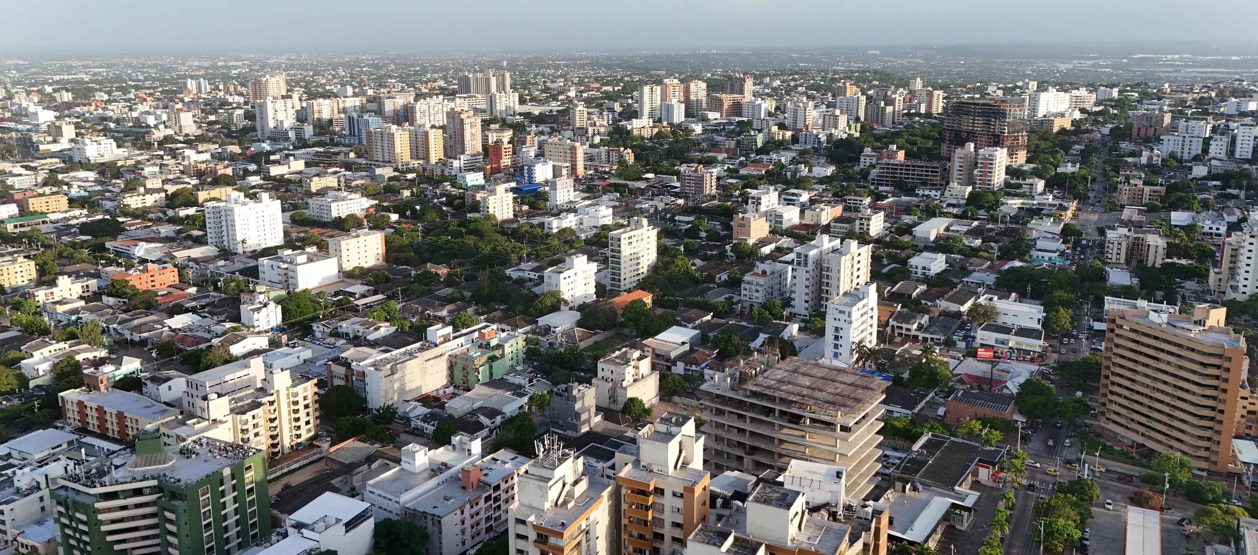 Panorámica de Barranquilla.