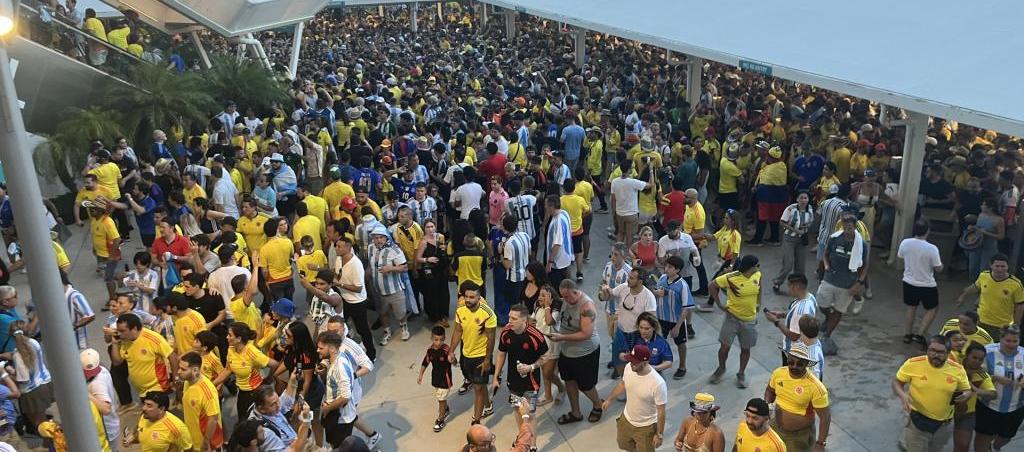 Colados en la final de la Copa América el pasado mes de julio.