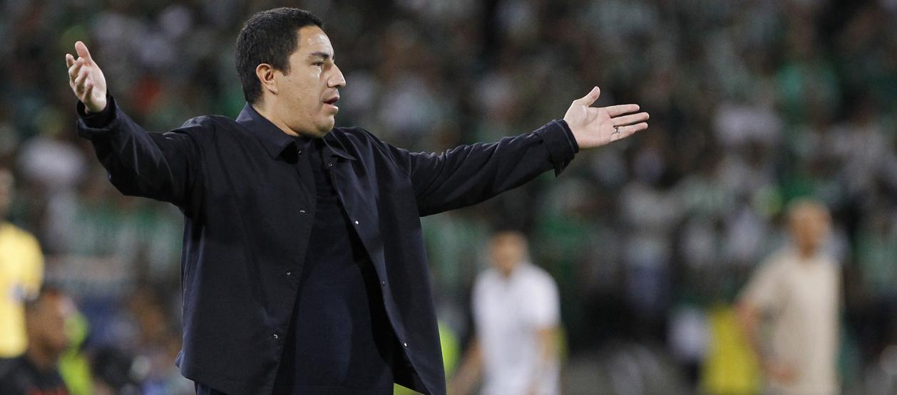El mexicano Efraín Juárez, entrenador del Atlético Nacional. 